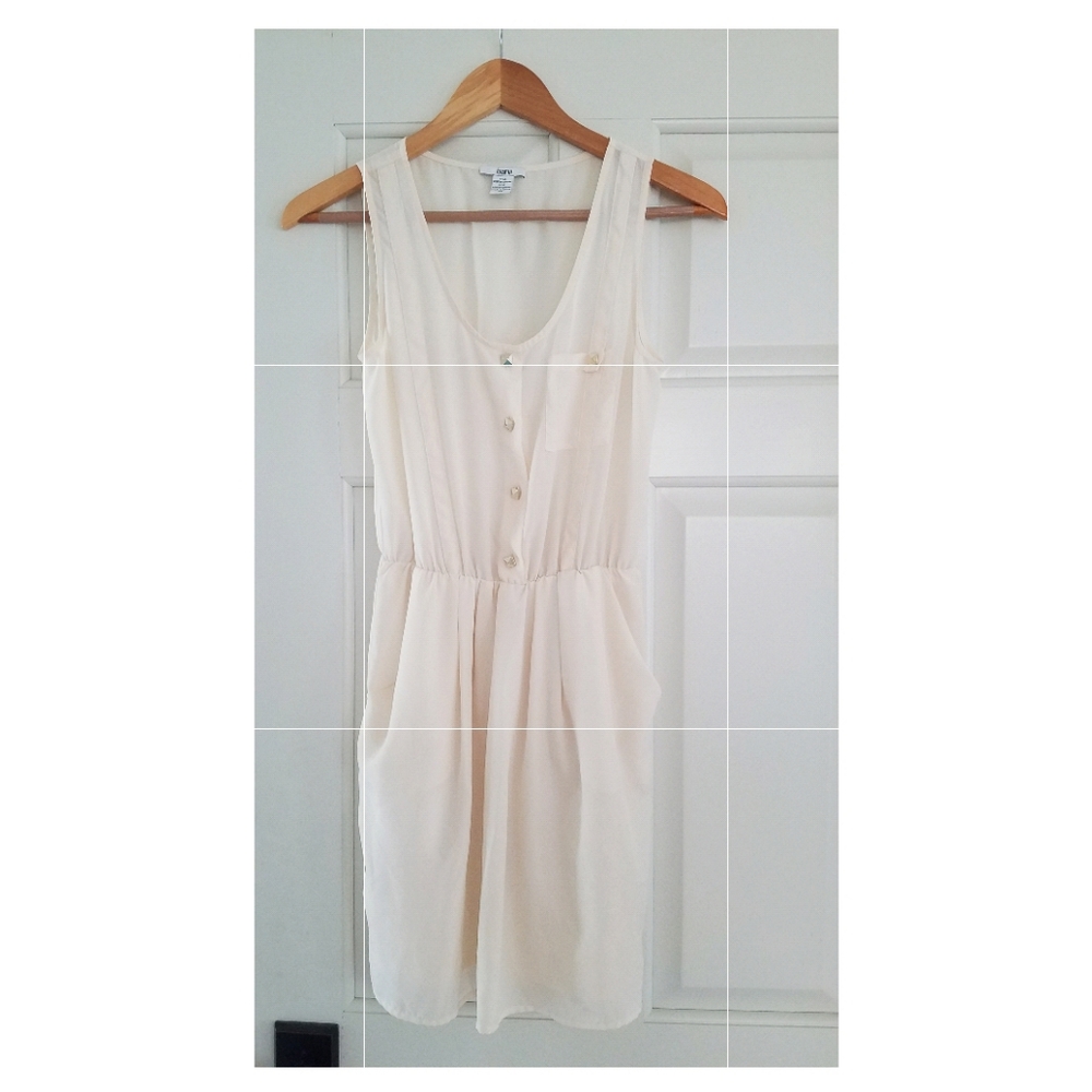 Bar lll cream dress